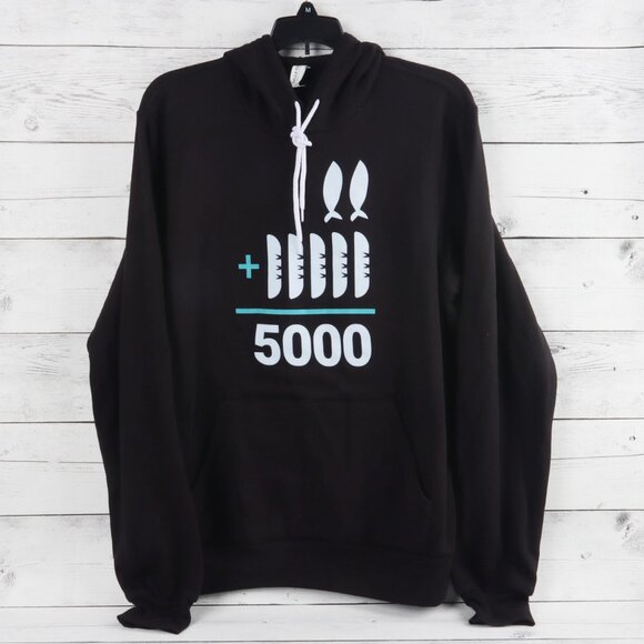 The Chosen Other - The Chosen 2+5=5000 Black Hoodie, Adult Medium, NEW!